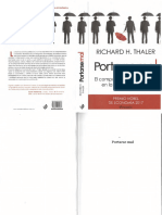 Portarse Mal Richard H. Thaler