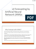 Week 3 - Demand Forecasting by Artificial Neural Networks