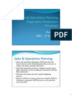 Week 3-4-Sales & Operations Planning-I