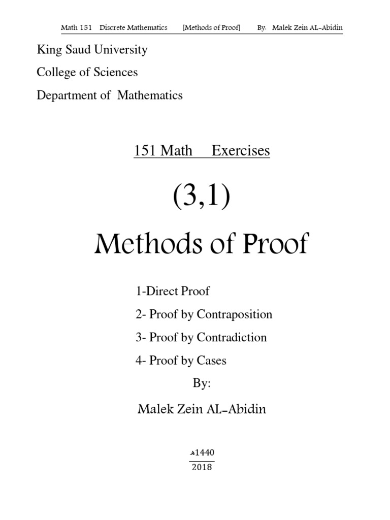 31methods-of-proof-pdf-mathematical-proof-numbers