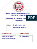 Index of CRYPTO GRAPHY & INFORMATION SECURITY