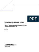 Systems Operator's Guide: Taurus™ 60 Industrial Power Generation (IPG) Gas Turbine-Driven Generator Set