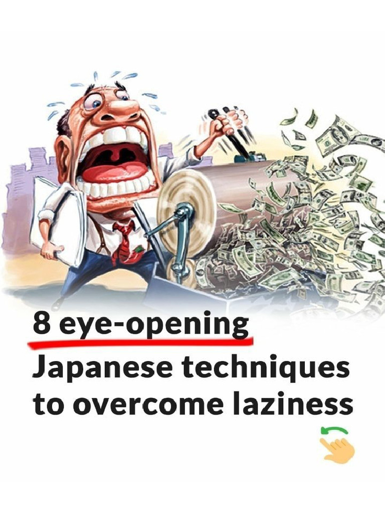 8 Japanese Techniques To Overcome Laziness Pdf