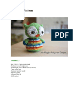 Baby Owl Pattern