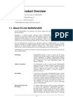 Chapter 1. Product Overview: 1.1. About D-Link Netdefendos