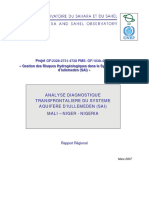 Analyse Diagnostique Transfortaliere Du Systeme Aquifere D'iullemeden (Sai)