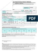 Constancia de Verificación de Pesos M2F-929