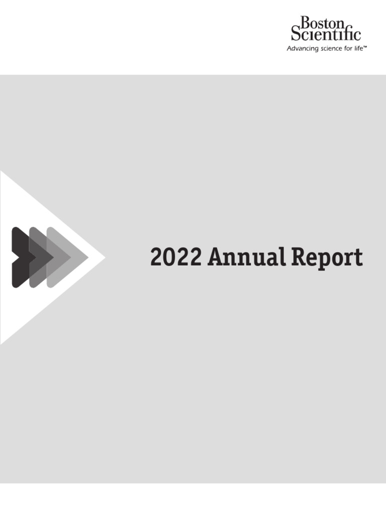 2022 Boston Scientific Annual Report PDF