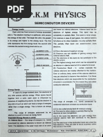 Semi Conductor Notes