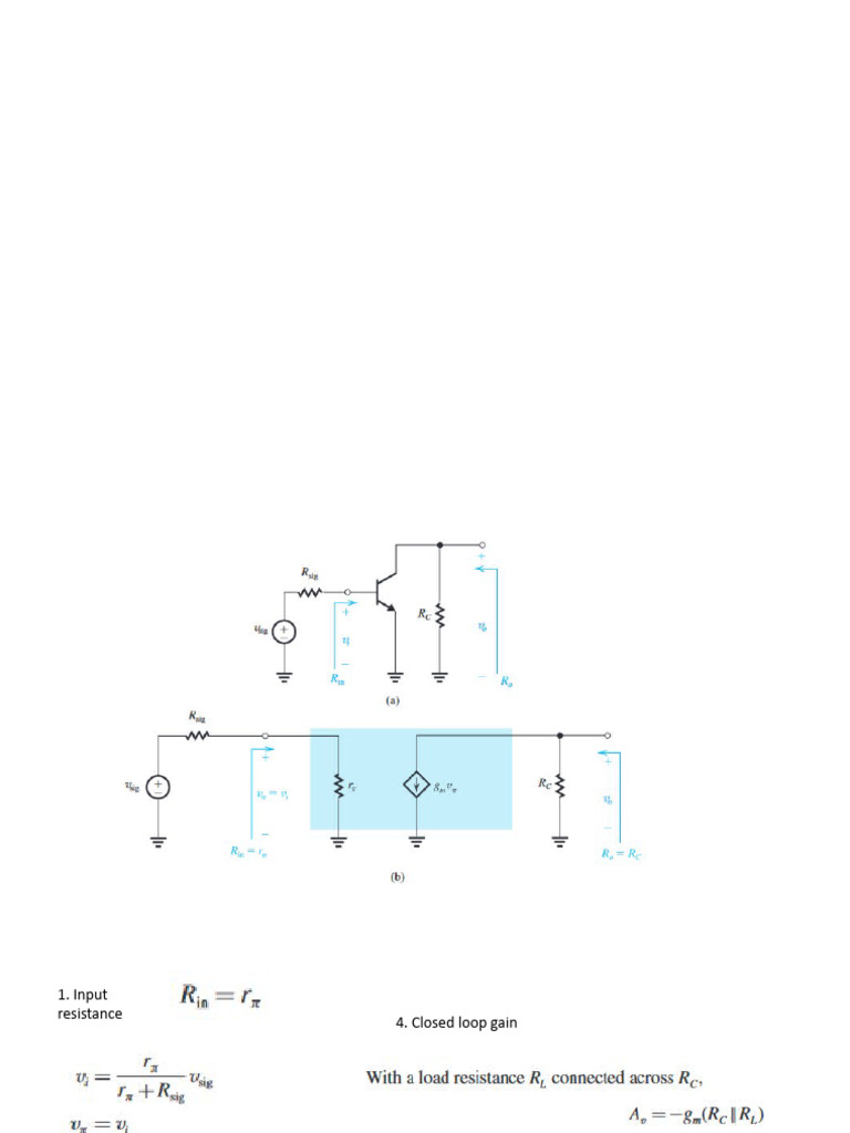Understanding Input and Output Resistance | PDF