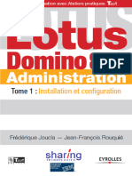 Administration Lotus Domino 8.5 & 9 - Installation & Configuration