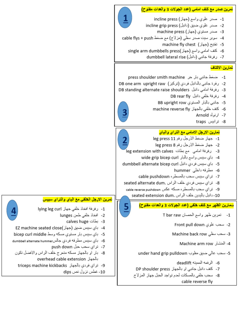 تمارين جديد by english | PDF