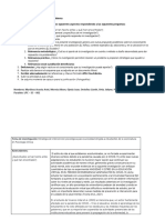 Esquema - Planteamiento Del Problema