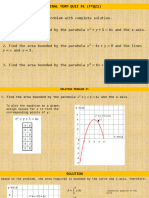 Solution PLANE AREAS