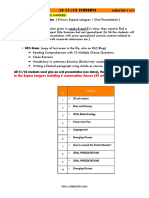 Marking System & Program