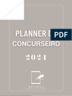 Apresentação - Planner Do Concurseiro 2024