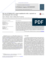 The Use of Alloderm For A Giant Omphalocele With - 2013 - Journal of Pediatric