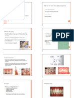 2018 - Dental Science OH Lecture Y1