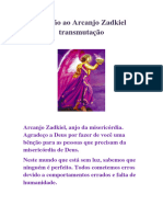 Oração Ao Arcanjo Zadkiel Transmutação