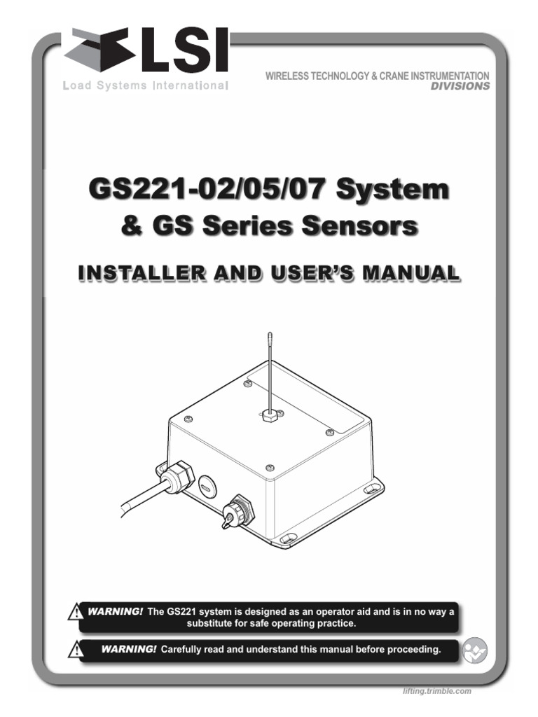 Gs series pdf installation computer programs microsoft windows