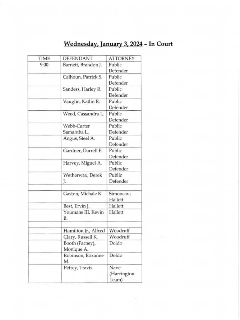 Jefferson county court calendar jan 3 2024 pdf