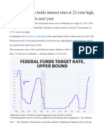 2023-12-13-Federal Reserve Holds Interest Rates at 22-Year High, Signals Three Cuts Next Year