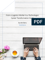 From A Logistics Worker To A Technologist - Career Transformation Guide