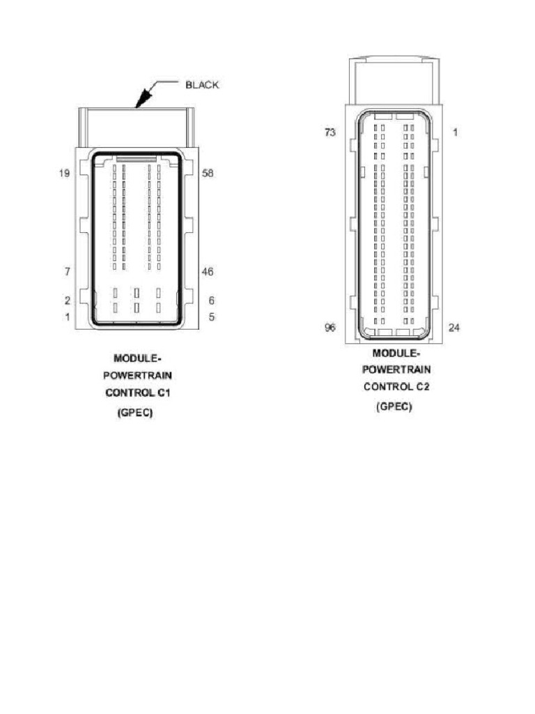 Journey 2.4 Gpec Pinout | PDF