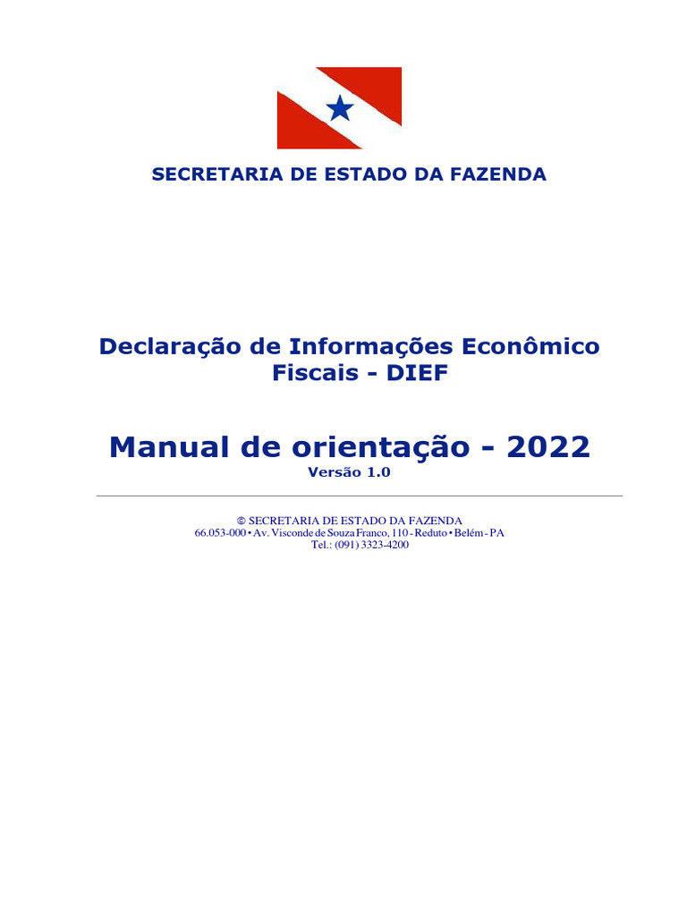 Manual Dief | PDF | Finance & Money Management | Technology & Engineering