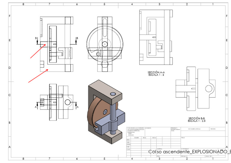 Coliso Ascendente - EXPLOSIONADO - ESTUDIO - 1 | PDF
