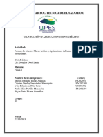 Gravitación y Aplicaciones en Satélites