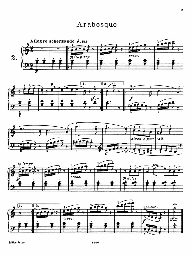 Arabesque | PDF