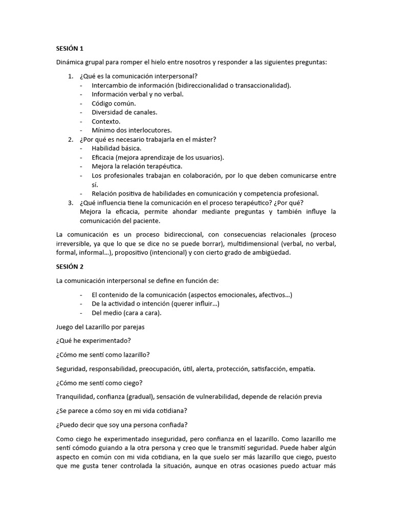 Qué es la comunicación interpersonal PDF Comunicación