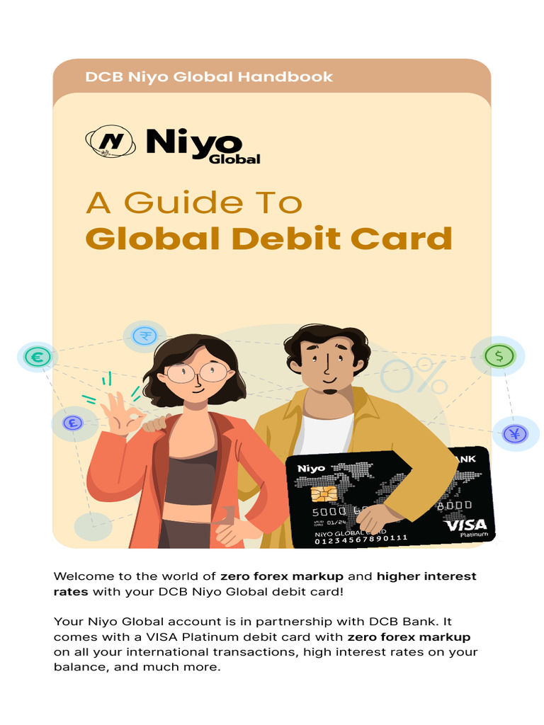 Niyo Global DCB Debit Card Guide | PDF | Debit Card | Financial Services