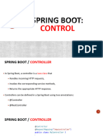 Chapter III SpringBoot - Part 6 - Control