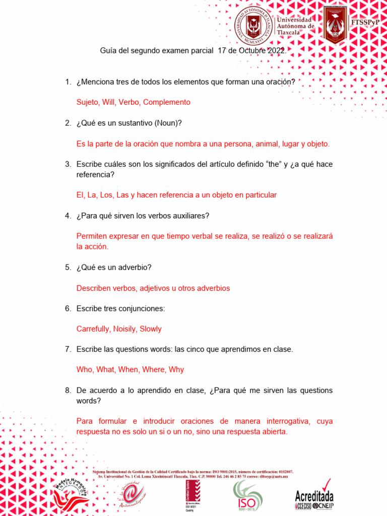.Guía Del Segundo Parcial | PDF | Crecimiento personal y profesional ...