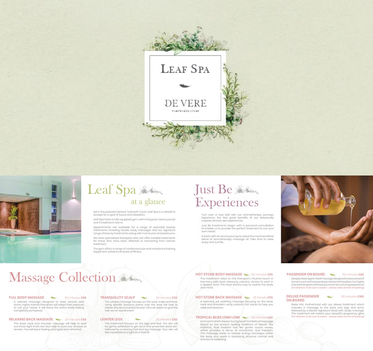 Devere Spa Brochure PDF