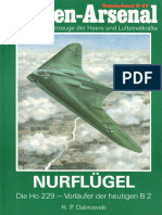 (Waffen-Arsenal Sb-017) - Hans-Peter Dabrowski - W. Horten - Nurflügel Die Ho 229 - Vorläufer Der Heutigen B 2 (1990)