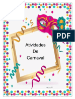 ATIVIDADES DE CARNAVAL - Lilian