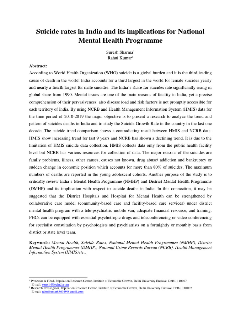 suicide-rates-in-india-and-its-implications-for-national-mental-health