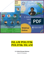 Islam Politik - Politik Islam - EC STFT Malang
