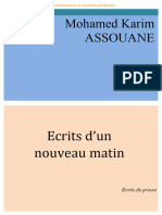 Ecrits D'un Nouveau Matin (2019)