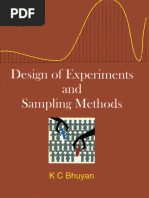 Anderson) Design of Experiments Realistic Approach | PDF