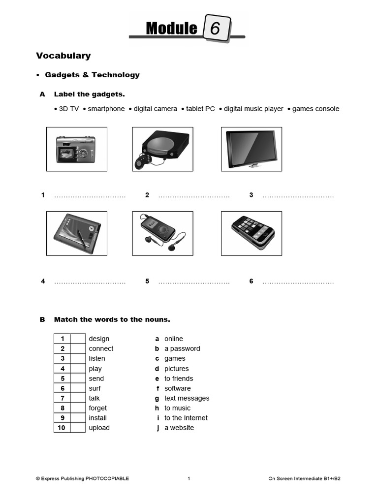 1 Onscreen Inter Resource Mod 6 Pdf Games Activities Computers