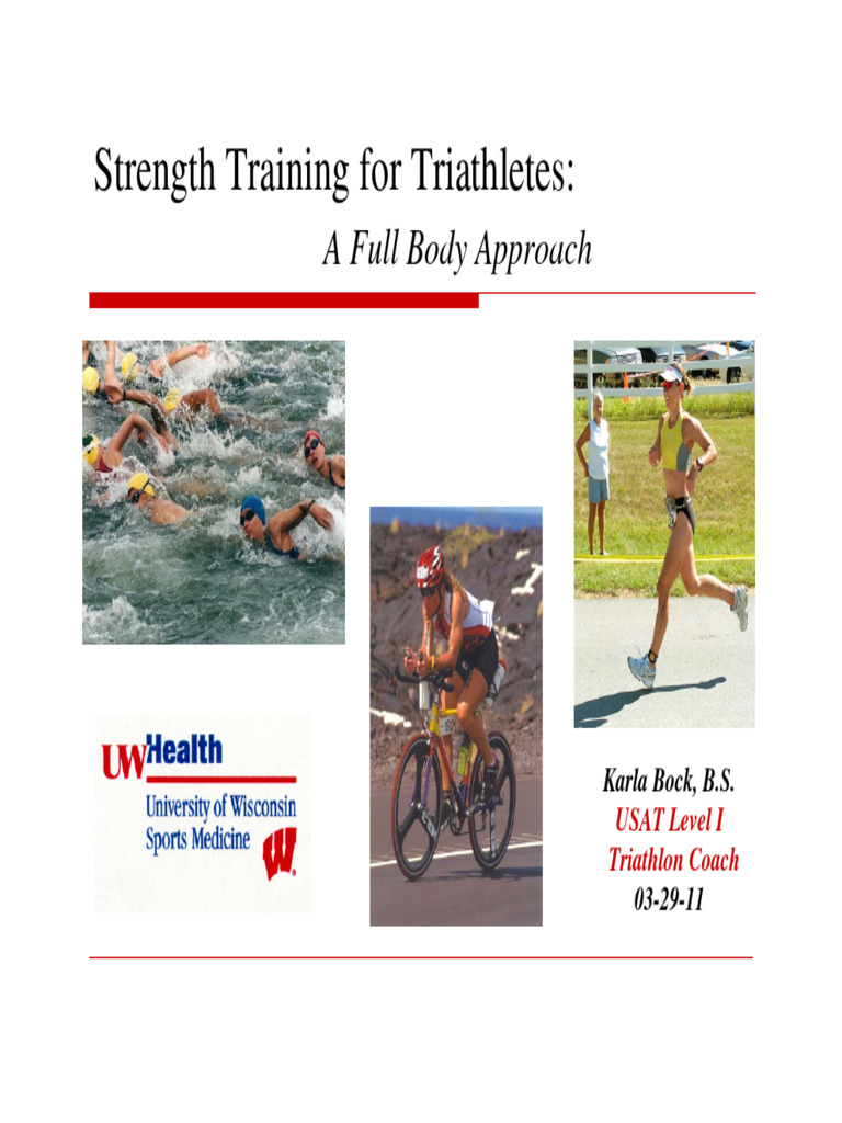 Strength Training Triathletes PDF