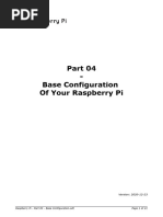 Raspberry Pi - Part 04 - Base Configuration