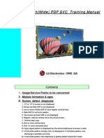 LG 42 Inch PDP Lasma TV Training Manual