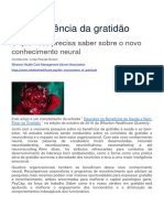 A Neurociência Da Gratidão