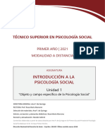 Introducción A La Psicología Social - Unidad 1