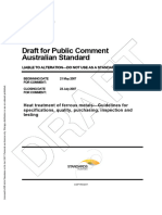 DR 07251 Heat Treatment of Ferrous Metals - Guidelines For Specifications, Quality, Purchasing, Inspection An